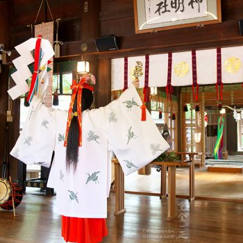 所澤神明社 秋季例祭、前田社中・竹間澤神楽