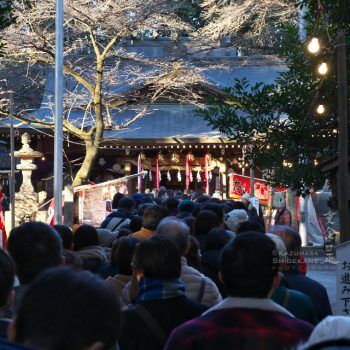初詣　北野天神社