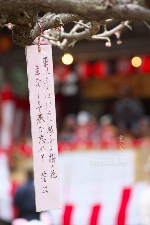 北野天神社 例祭 菅公の和歌