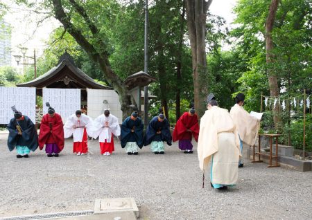 所澤神明社　例祭　修祓